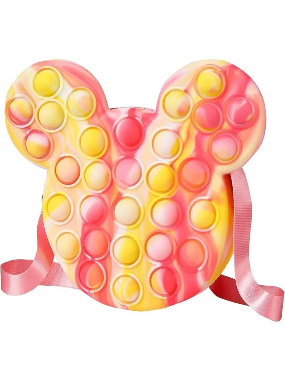 Mickey /Minnie Mouse inspired Bubblepop Fidget purse pouch with straps